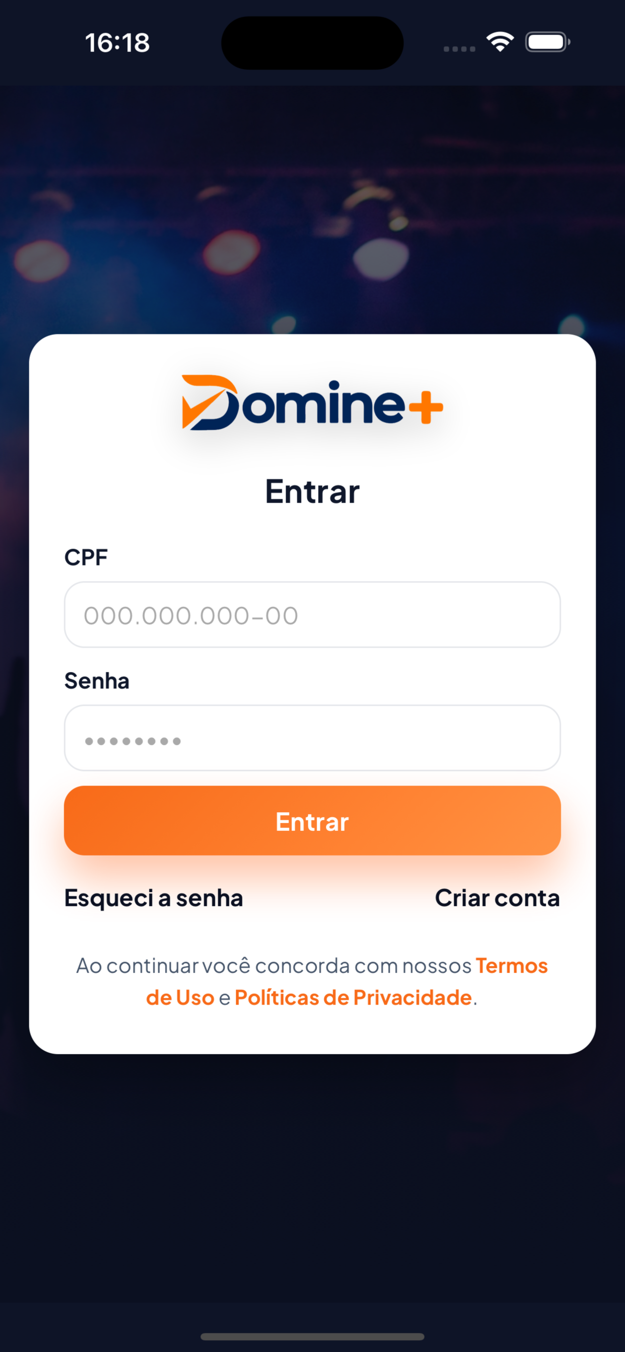 Screen 2 — Domine+