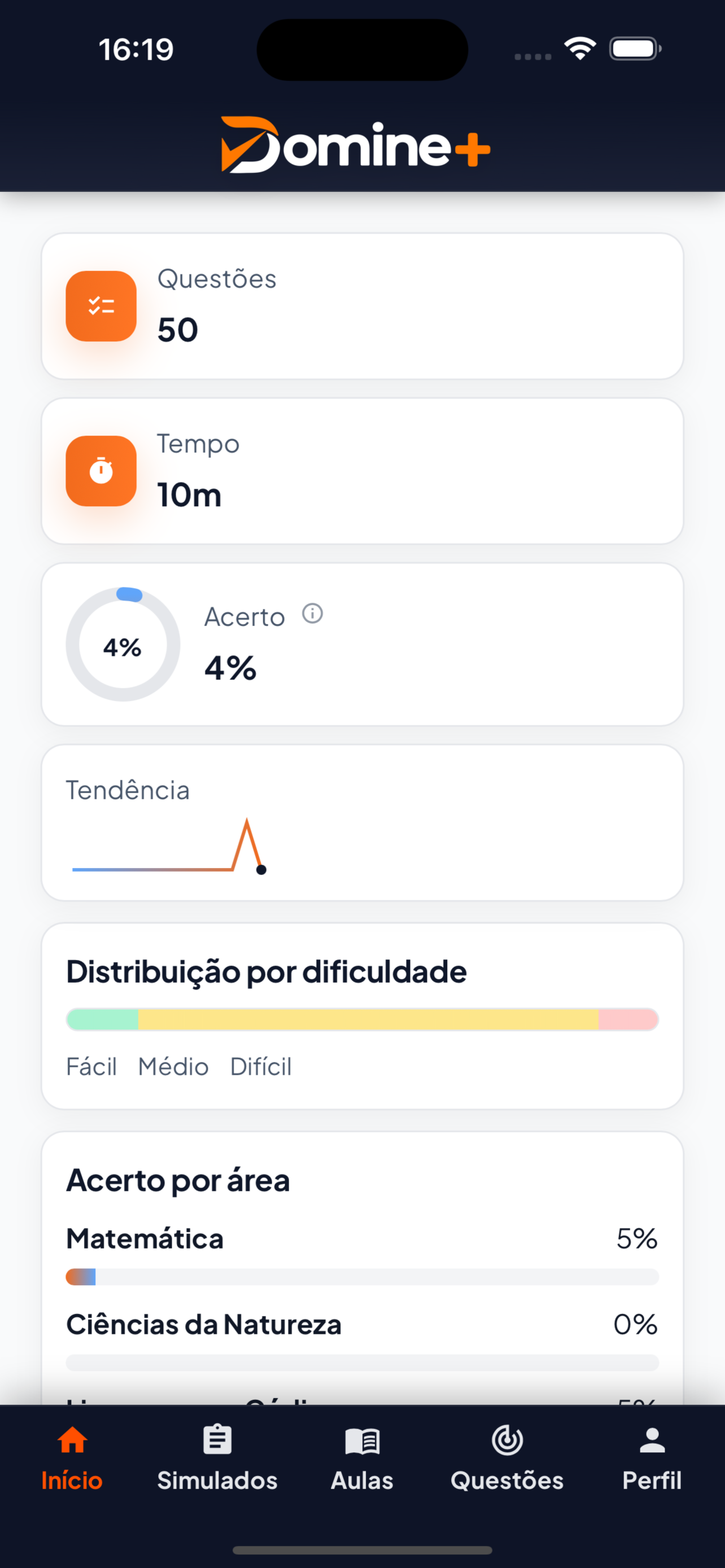 Screen 3 — Domine+